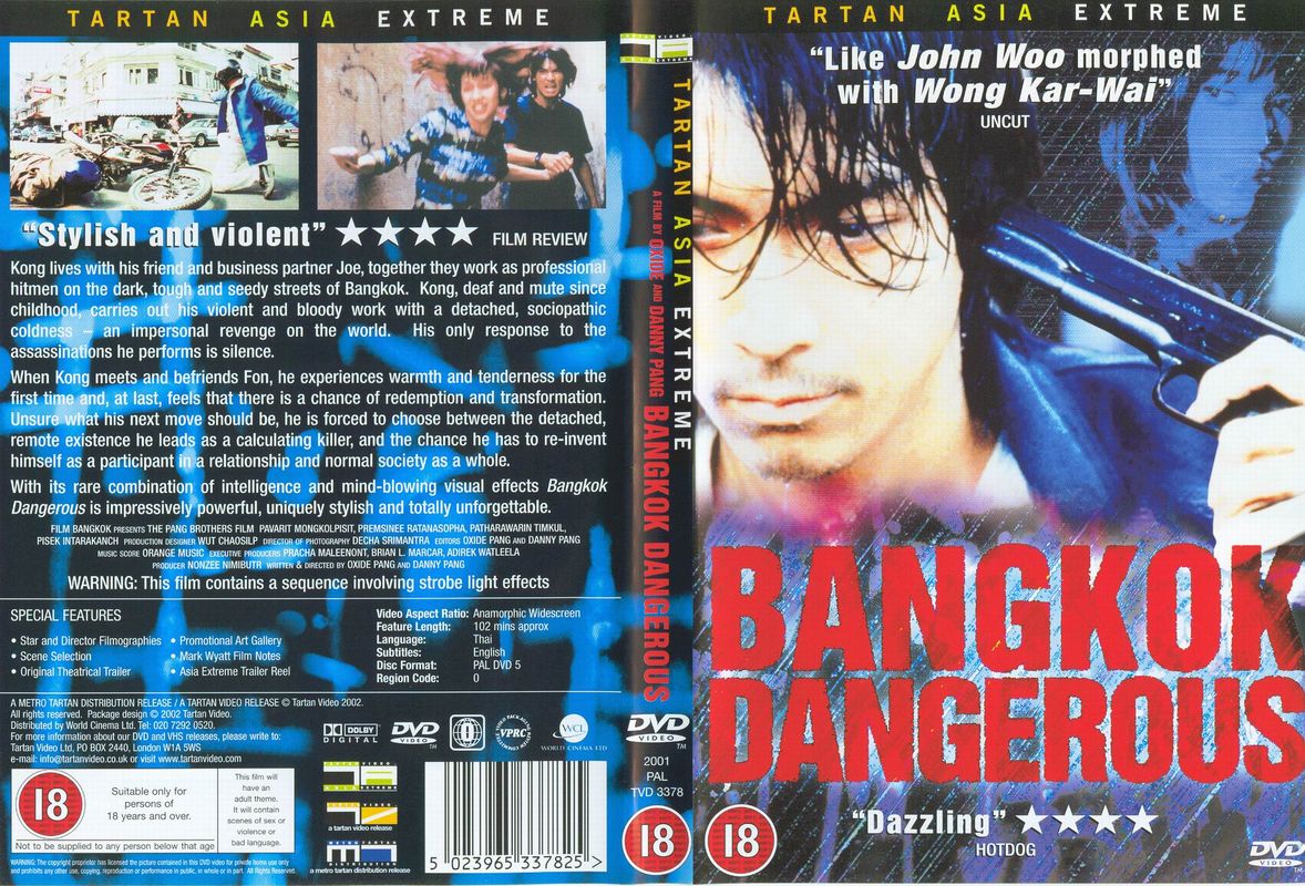 Bangkok Dangerous (Tartan) Cover Scan