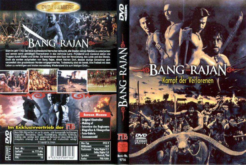 Bang Rajan (German) Cover Scan
