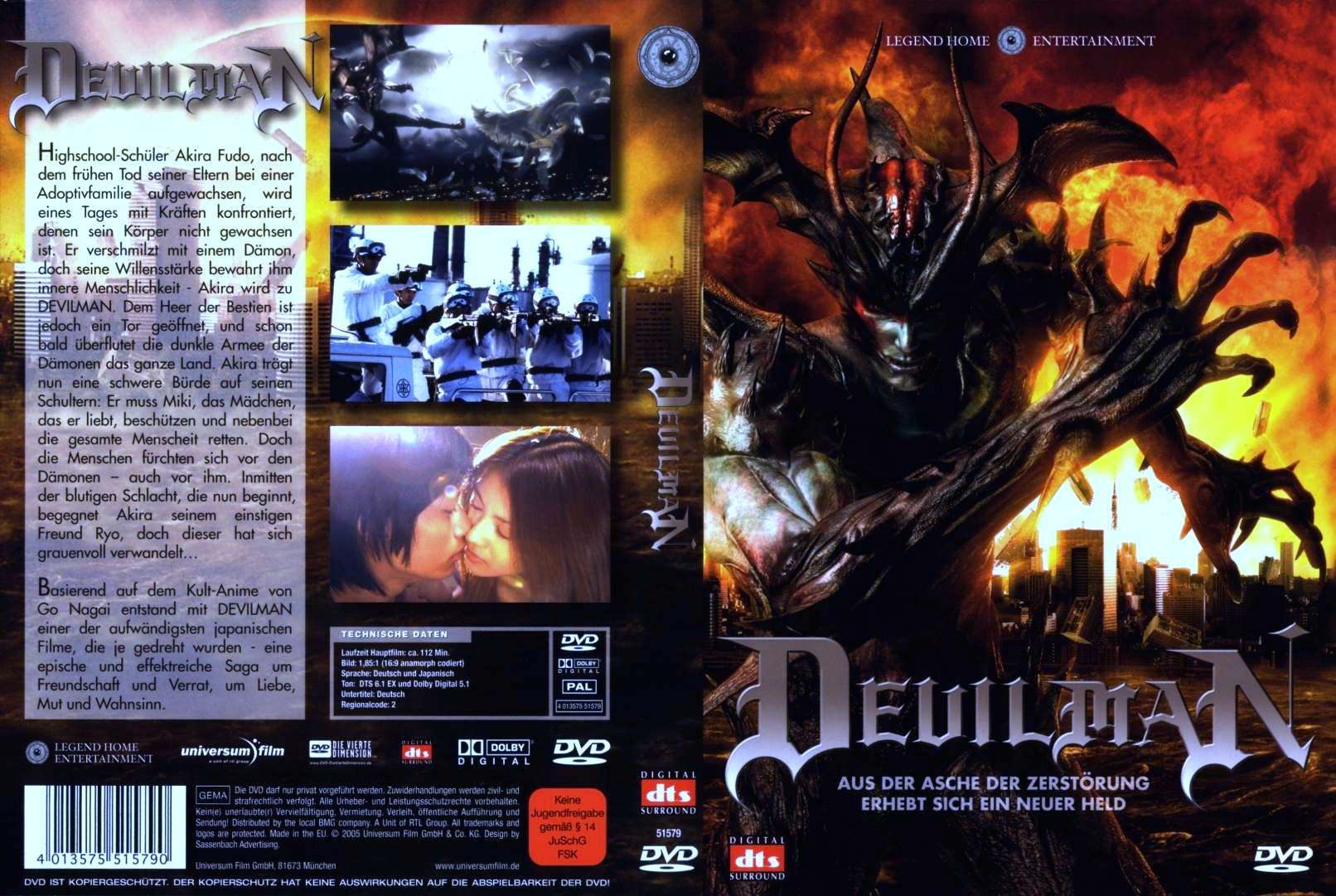 Devilman (German) Cover Scan