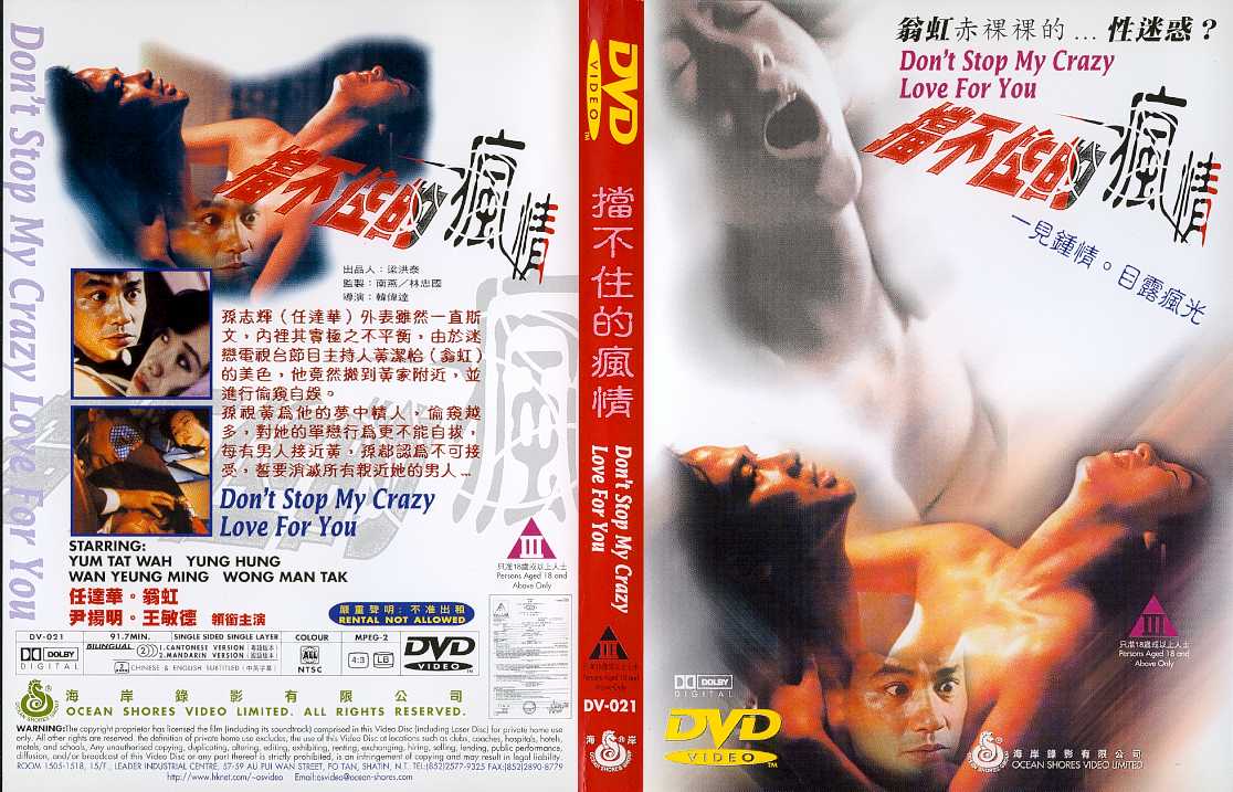 Don`t Stop My Crazy Love for You Cover Scan