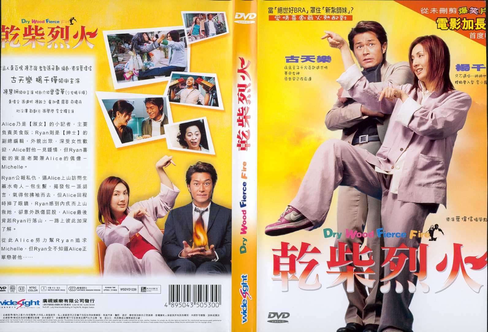 Dry Wood Fierce Fire Cover Scan