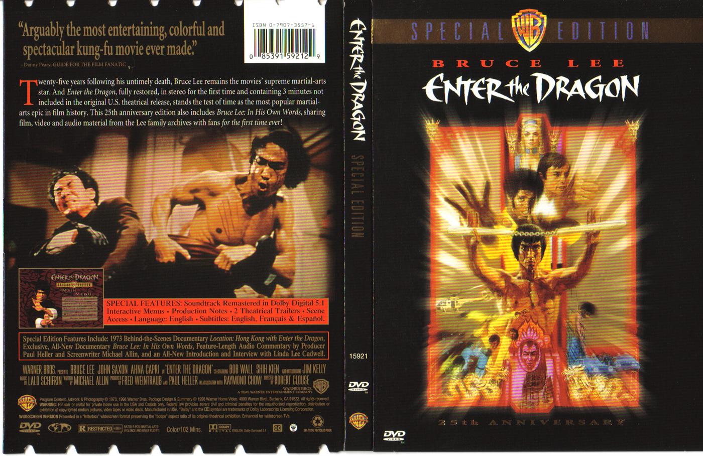 Enter the Dragon Cover Scan