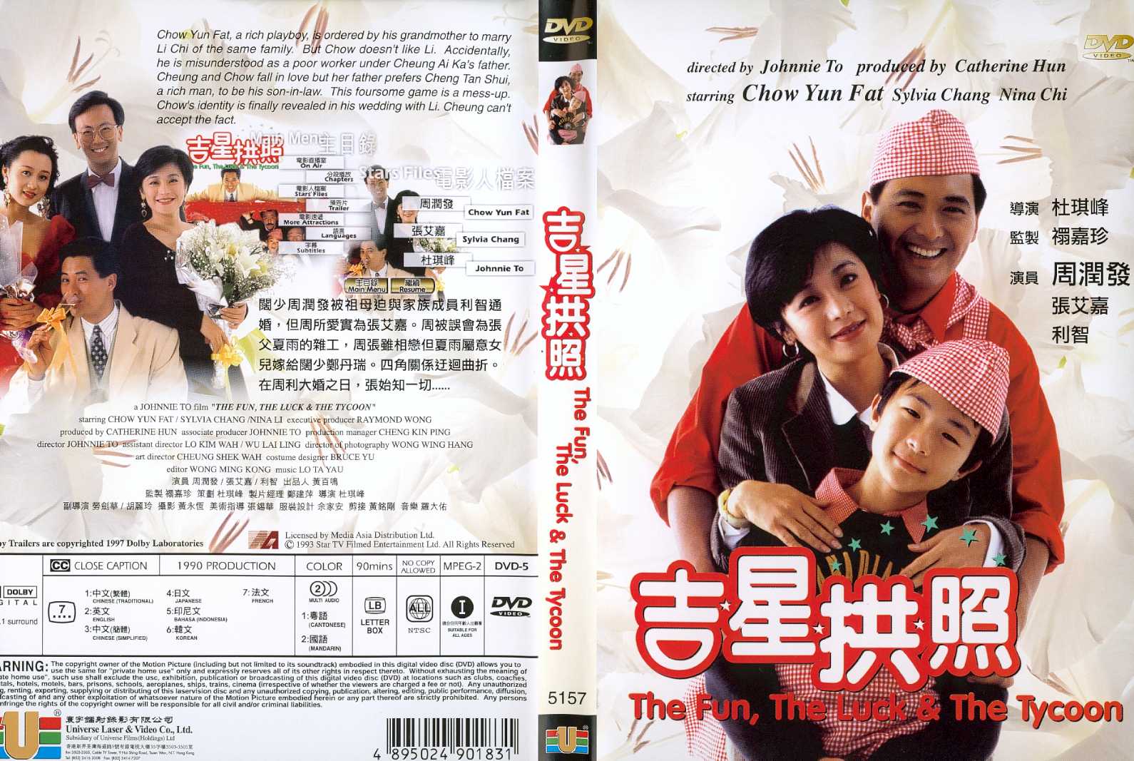 Fun, the Luck and The Tycoon, The Cover Scan