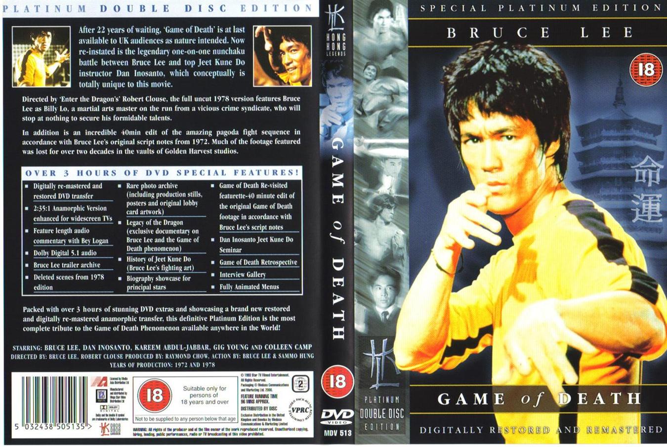 Game of Death Cover Scan