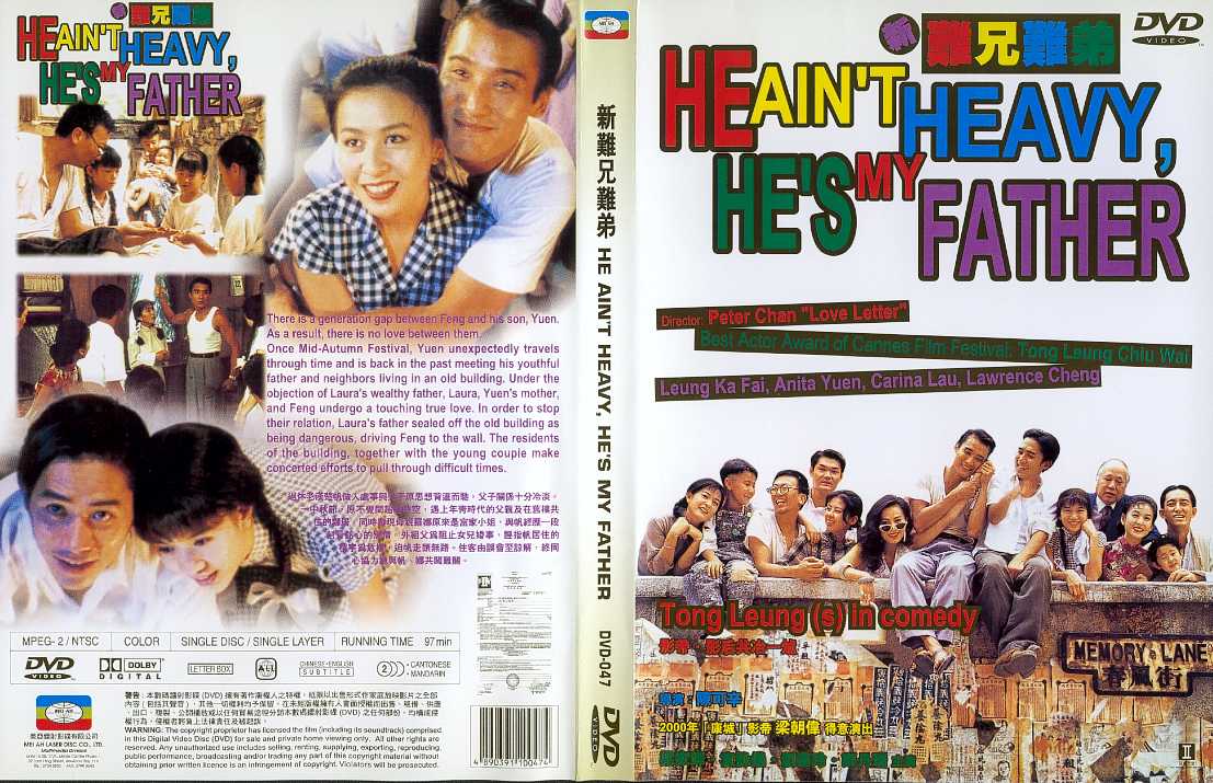 He Ain`t Heavy, He`s My Father Cover Scan