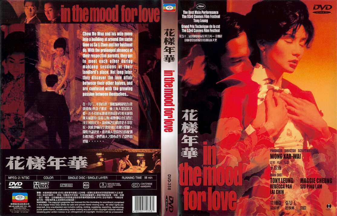 In the Mood for Love Cover Scan