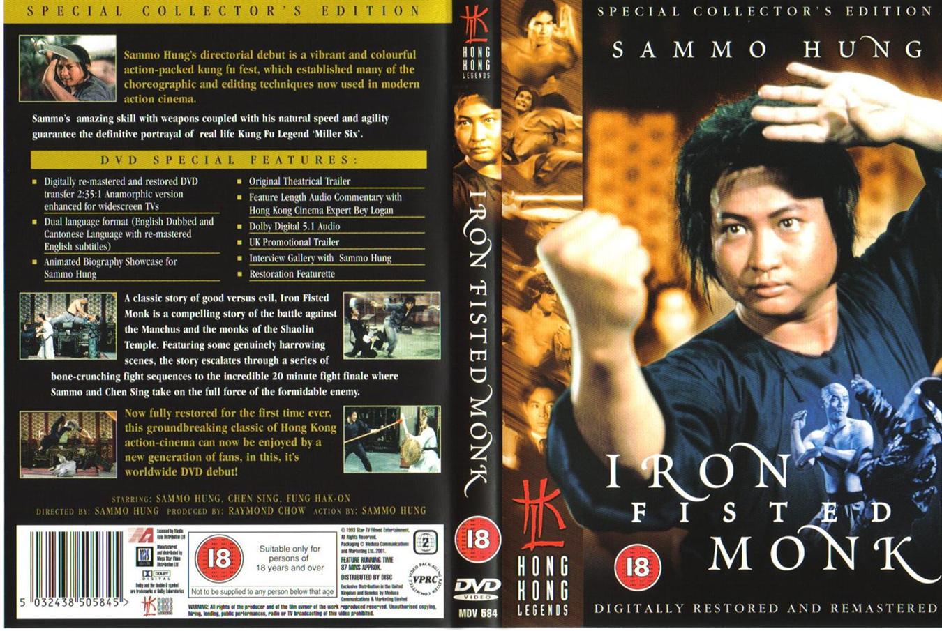 Iron Fisted Monk Cover Scan