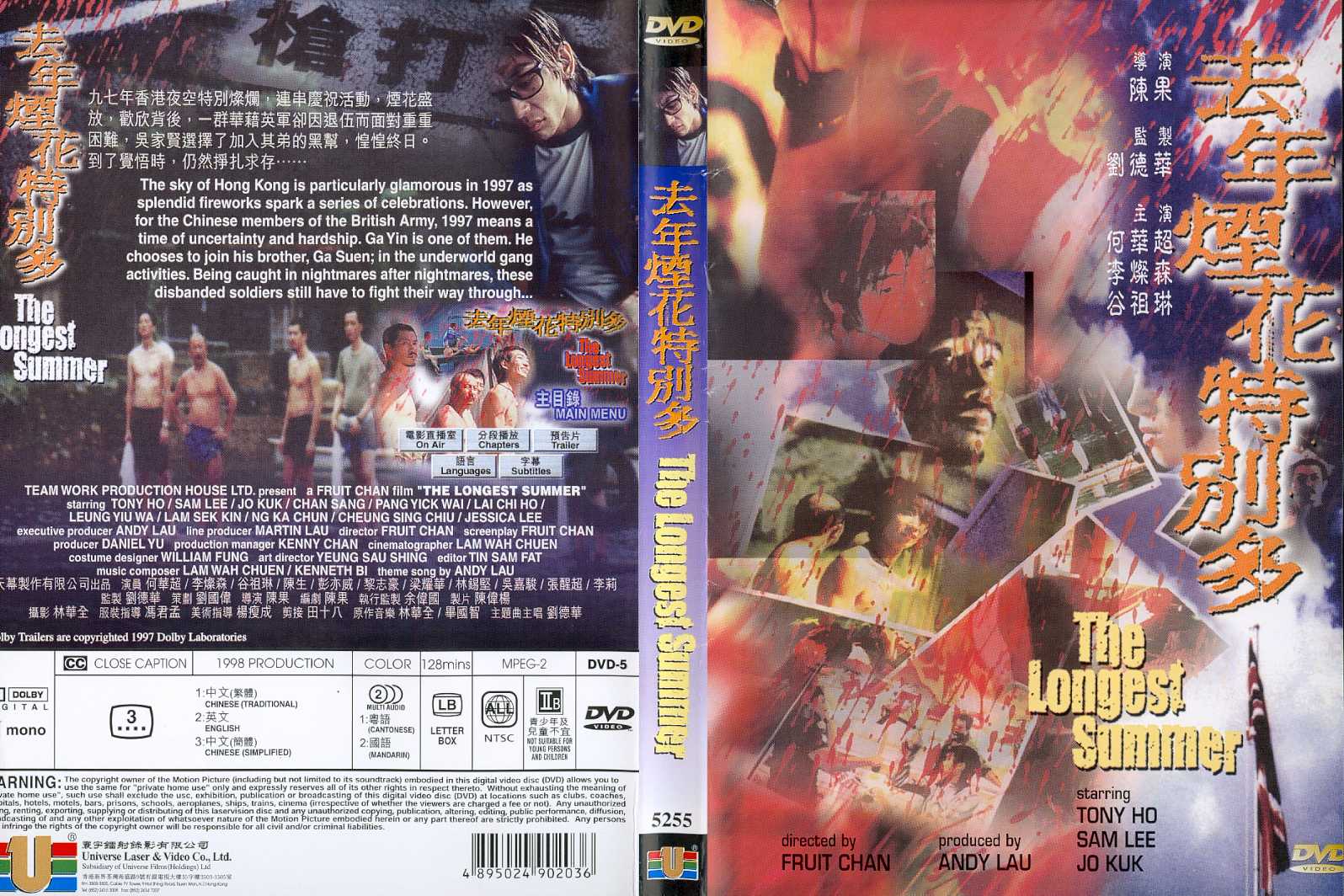 Longest Summer, The Cover Scan