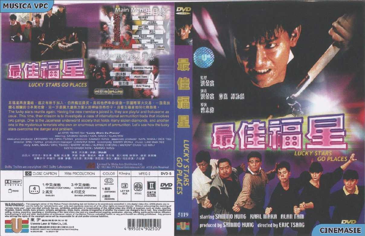 Lucky Stars Go Places Cover Scan