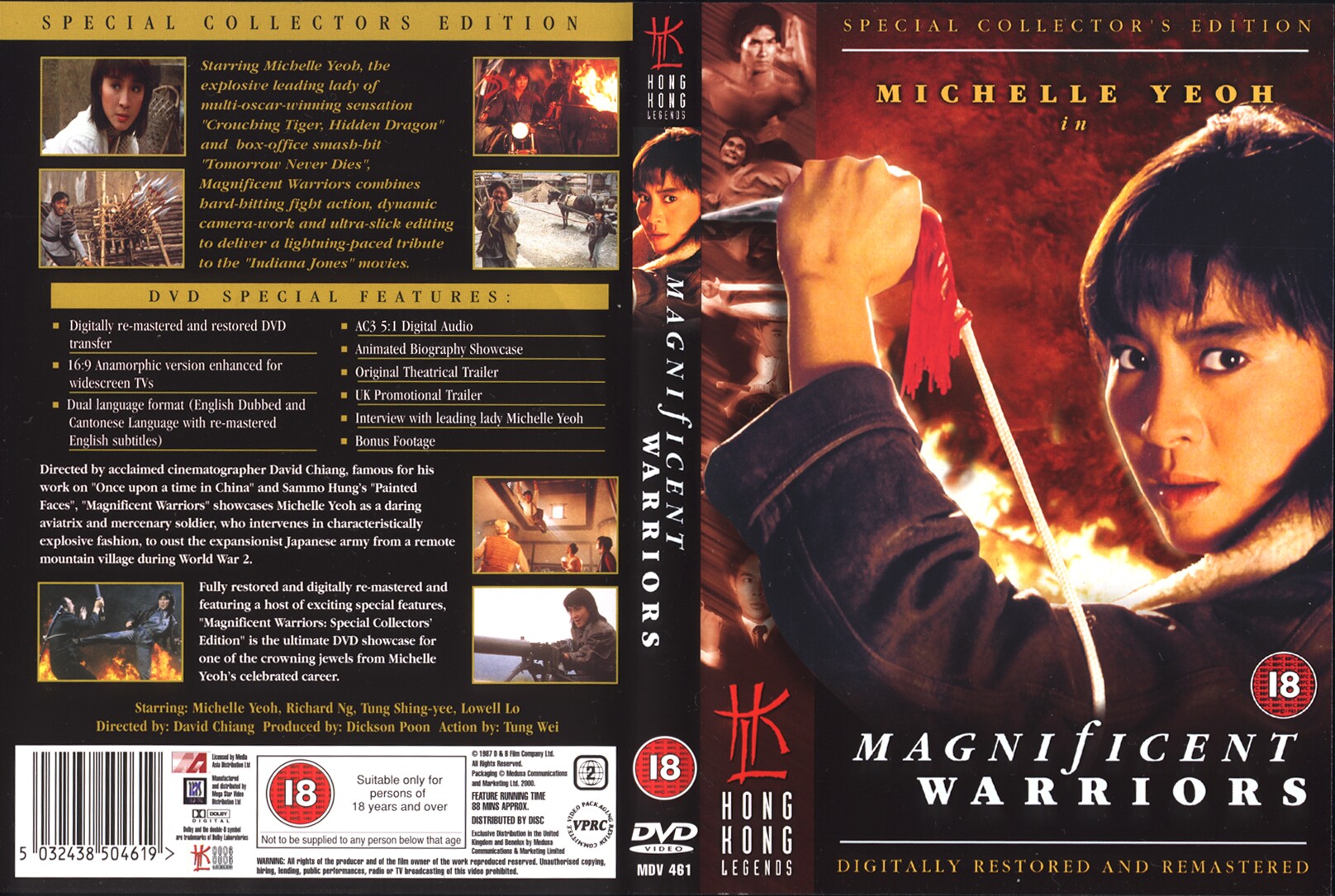 Magnificent Warriors Cover Scan