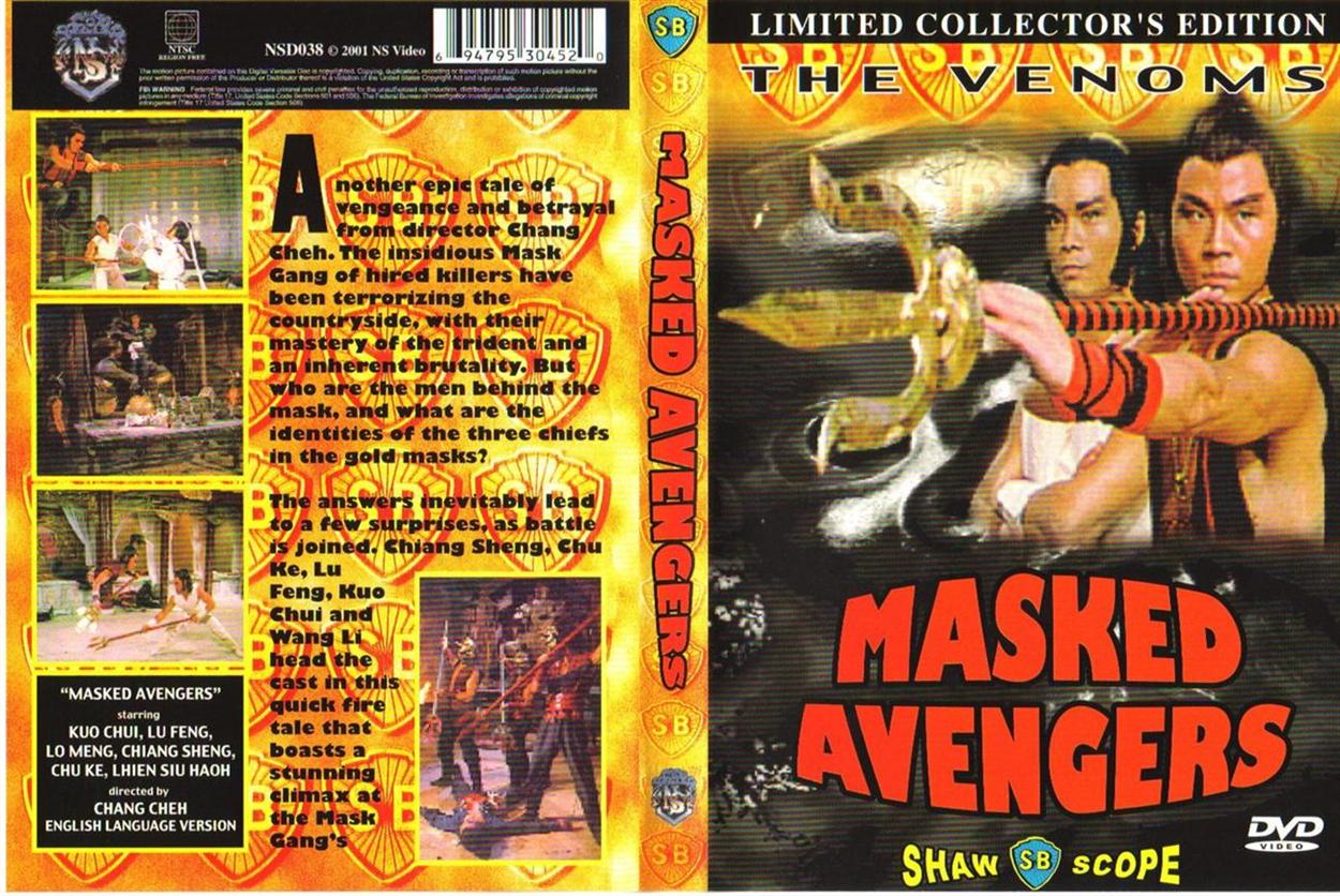 Masked Avengers Cover Scan