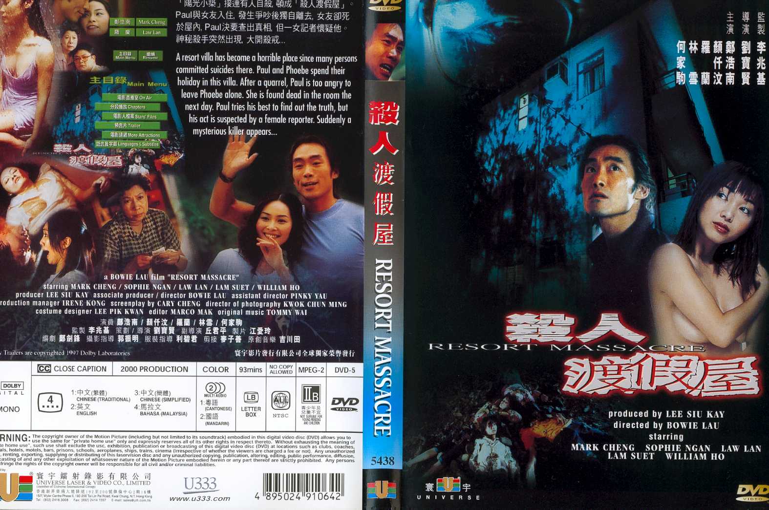 Resort Massacre Cover Scan