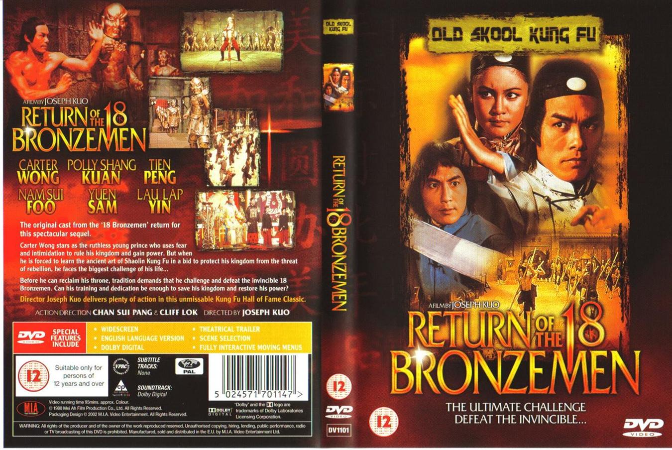 Return of the 18 Bronze Men Cover Scan