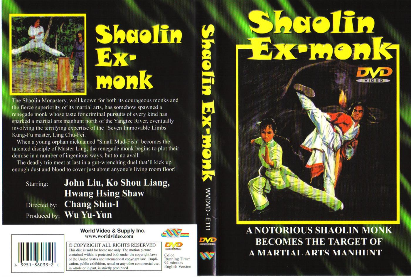 Shaolin Ex-Monk Cover Scan