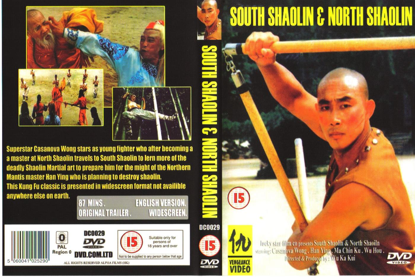 South Shaolin and North Shaolin Cover Scan
