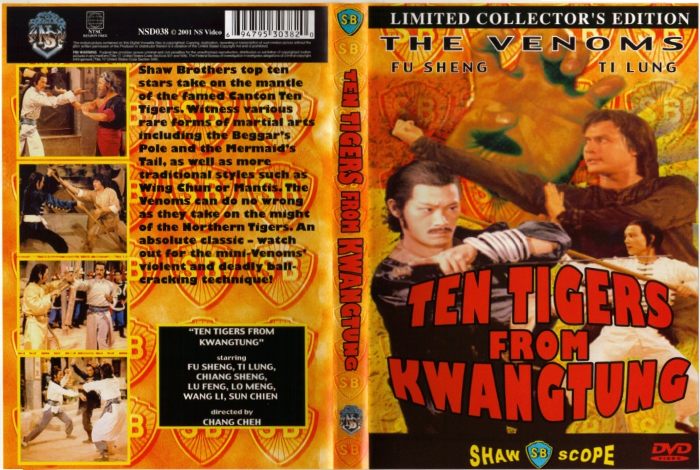 Ten Tigers of Kwan Tung Cover Scan