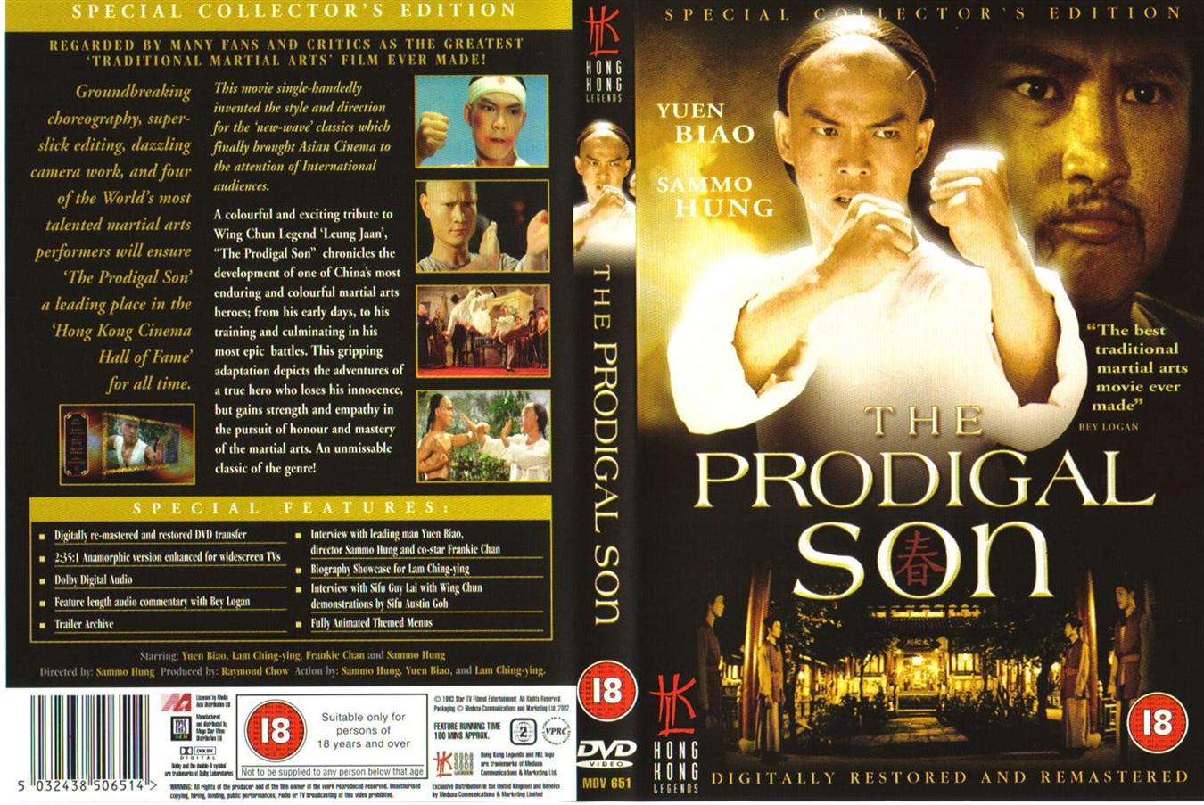 Prodigal Son, The (HK Legends) Cover Scan