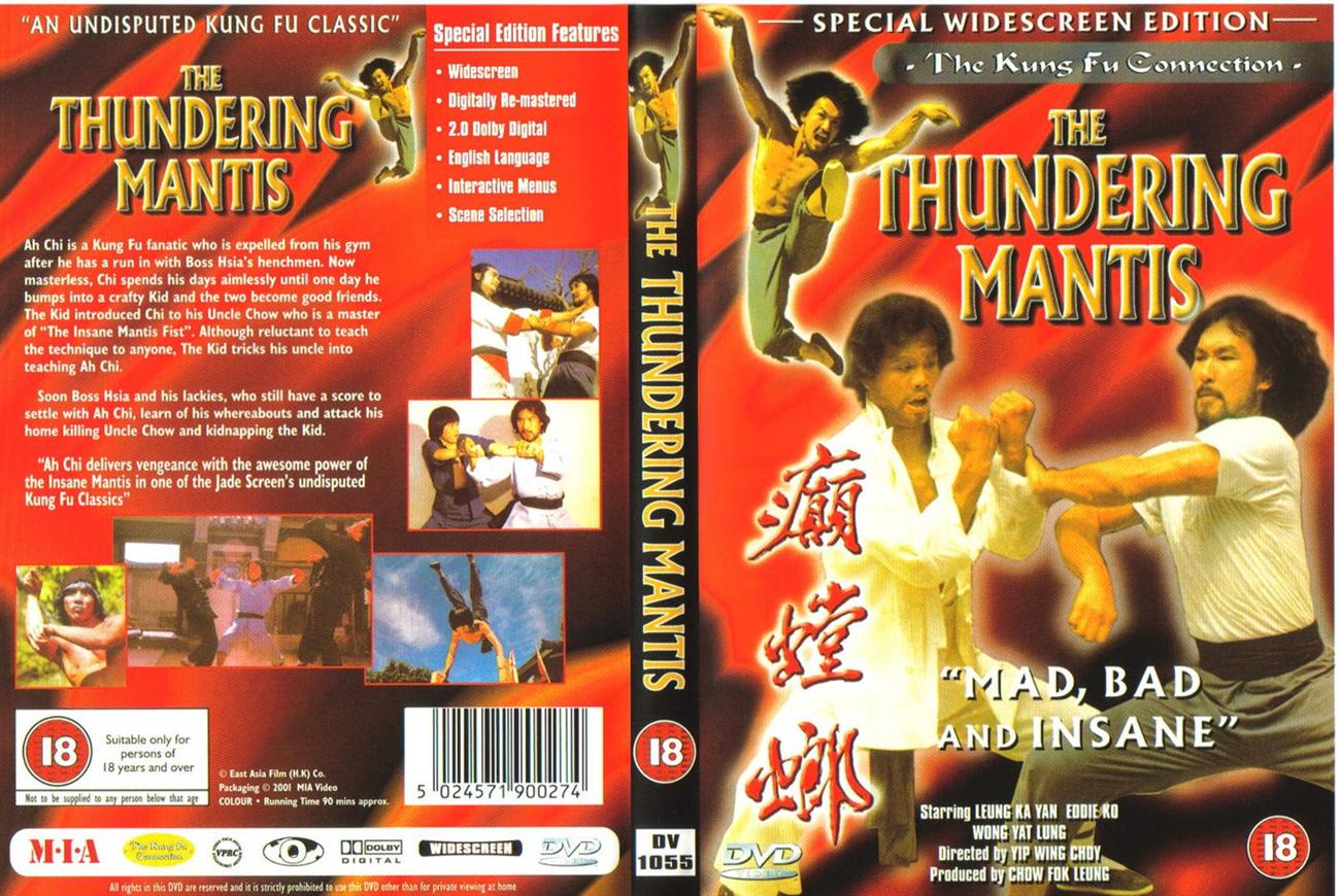 Thundering Mantis, The Cover Scan
