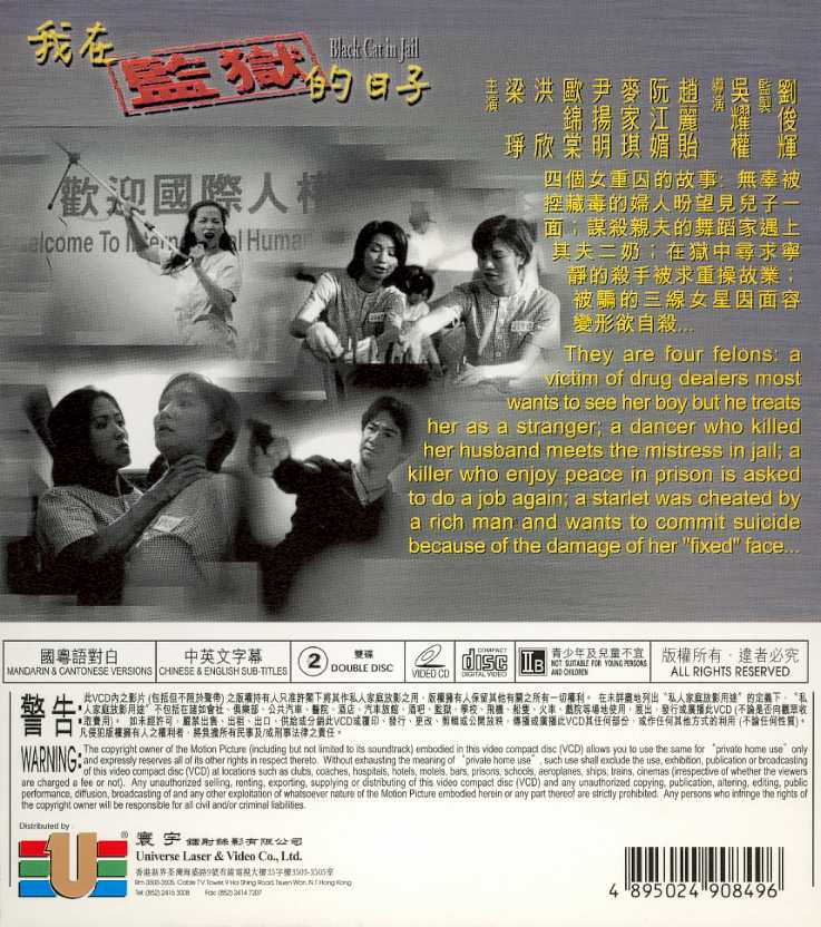 Black Cat in Jail Cover Scan