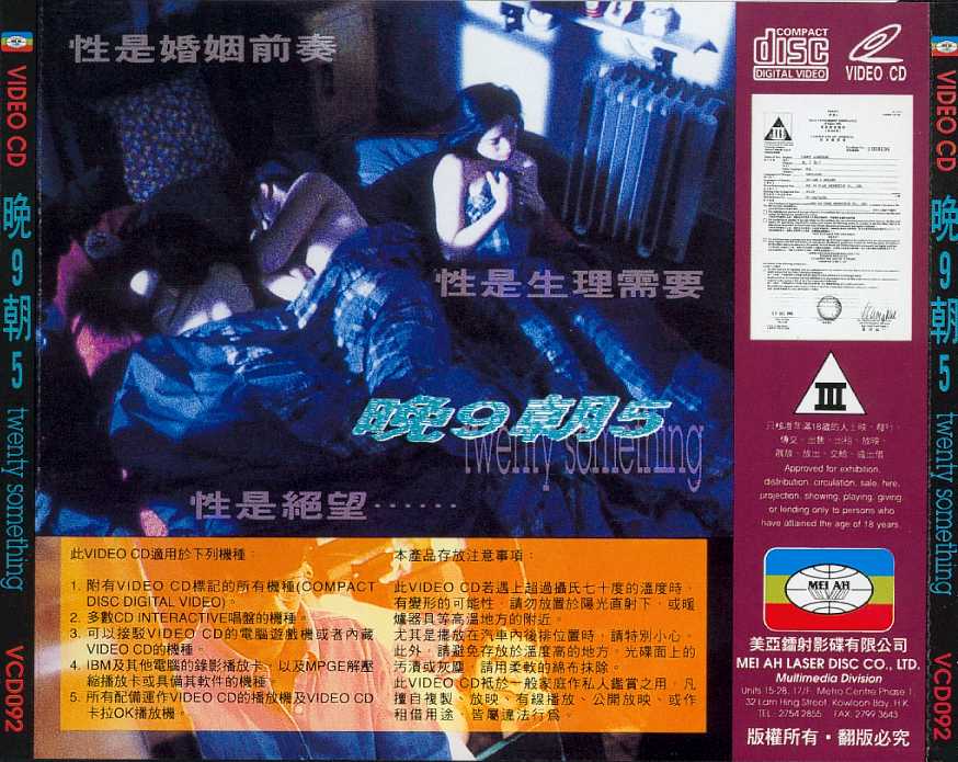 Twenty Something Cover Scan